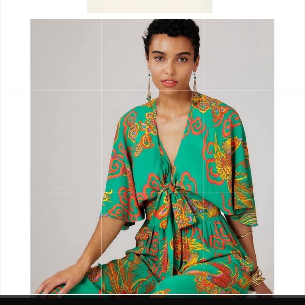 Trashy Diva Phoenix and Dragons top NWOT